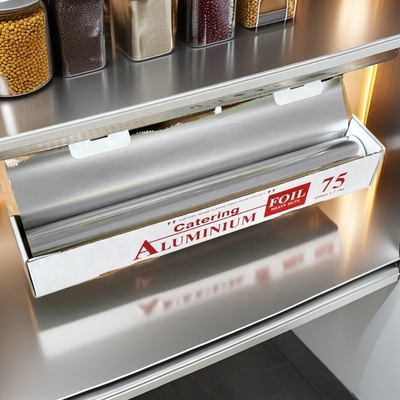 Op maat gemaakte bestelling van aluminiumfolie van voedselkwaliteit voor veilige en temperatuursregulerende voedselopslag