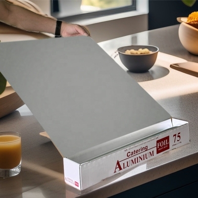 Draagbare huishoudelijke aluminiumfolie rol voor bakken