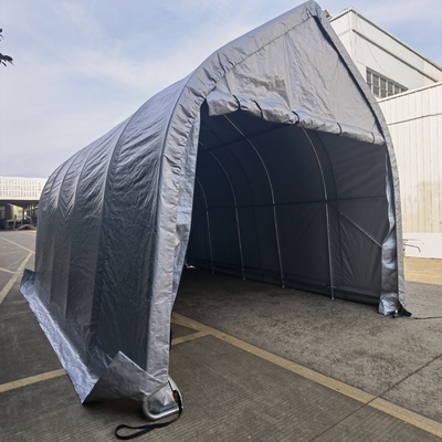 Draagbare autoverbergingsruimte Tuinopslag Schuur tent met afneembare zijkanten en deuren