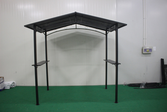 Waterdicht metalen raam Paviljoen Gazebo voor buitentuin Luxe ruimte