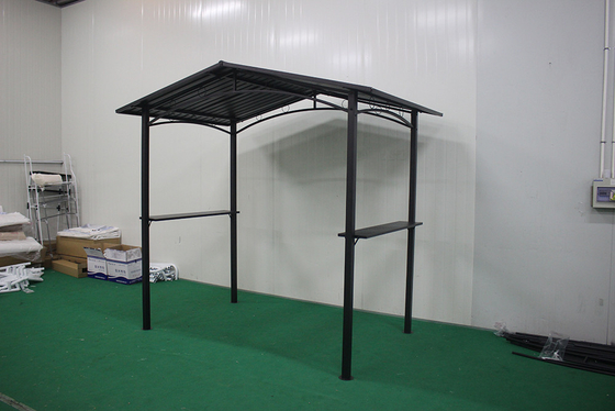 Waterdicht metalen raam Paviljoen Gazebo voor buitentuin Luxe ruimte