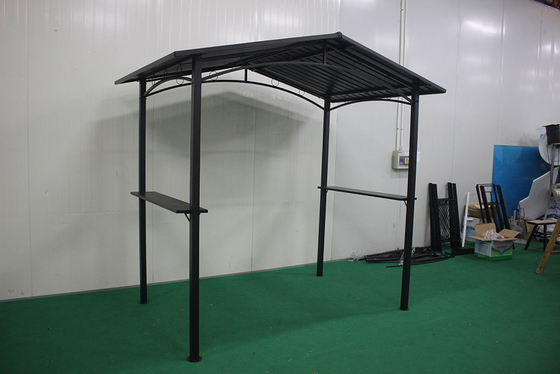 Waterdicht metalen raam Paviljoen Gazebo voor buitentuin Luxe ruimte