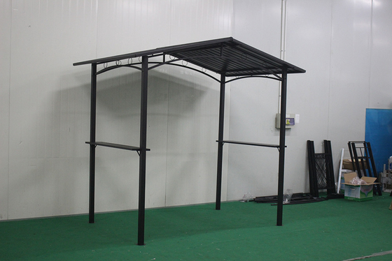 Waterdicht metalen raam Paviljoen Gazebo voor buitentuin Luxe ruimte