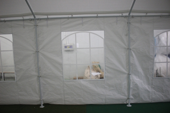NATURE Drukbehandeld hout type Buiten 400*800cm Stretch Tents Metalen frame Marquee