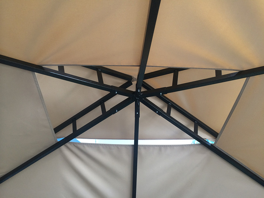 Polyester zeilmateriaal 2.5*1.3*2.5M Patio Shelter Canopy Tent voor BBQ Grill Gazebo
