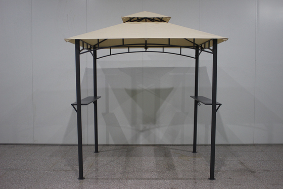 Buitenmetalen raam Tuin Gazebo Canopy 2.23*1.8*2.5M voor aanpasbare evenementen