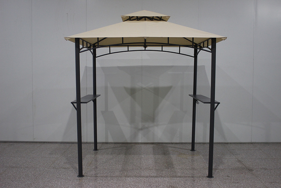 Buitenmetalen raam Tuin Gazebo Canopy 2.23*1.8*2.5M voor aanpasbare evenementen