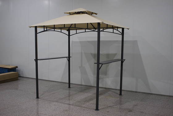 Buitenmetalen raam Tuin Gazebo Canopy 2.23*1.8*2.5M voor aanpasbare evenementen