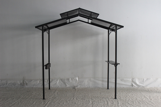 Hard Top BBQ PC Board Grill Gazebo Metalen frame voor Outdoor Garden Park Patio Barbecue