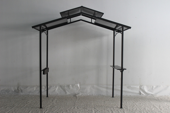 Hard Top BBQ PC Board Grill Gazebo Metalen frame voor Outdoor Garden Park Patio Barbecue
