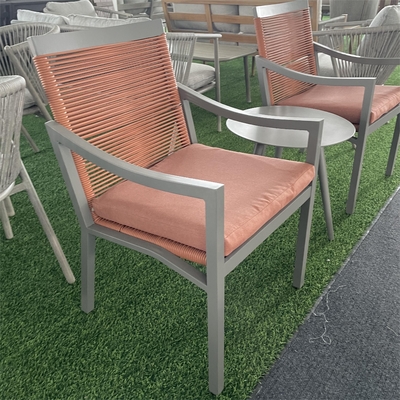 Moderne tuinmeubilair Aluminium Bistro Rattan Sofa Set in moderne design stijl