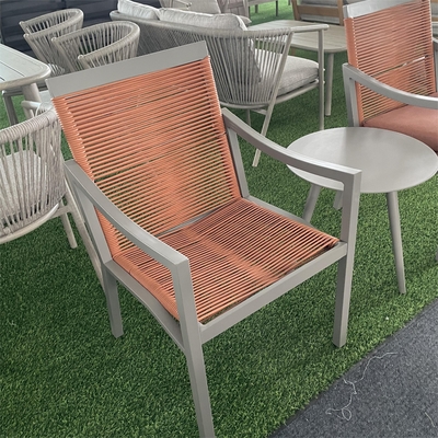 Moderne tuinmeubilair Aluminium Bistro Rattan Sofa Set in moderne design stijl
