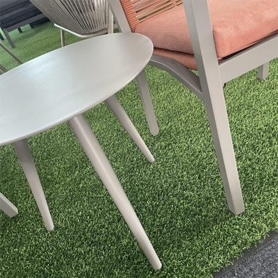 Moderne tuinmeubilair Aluminium Bistro Rattan Sofa Set in moderne design stijl