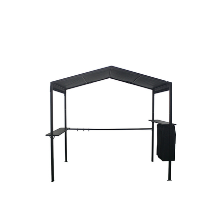 2.3*1.5*2.2M Buitenaf Aluminium Hard Polyester dak Gazebo met poeder gecoate zeil afwerking