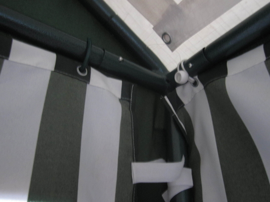 Poederbedekte metalen autoverbergingsruimte Canopy Garage Opneembaar opvouwbaar tent Draagbaar Carport