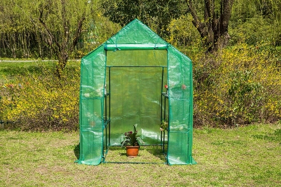 Frame Heavy Duty Metal Greenhouse Waterdicht Plastic Vent voor buitenplantgroei