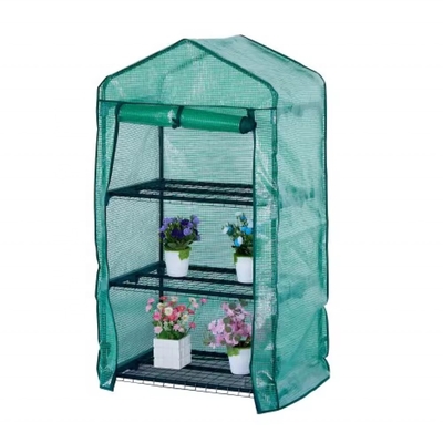 Metalen raam doorzichtig waterdicht PVC mobiel kasbedekking voor tuinplanting
