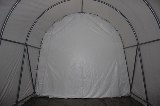 Afneembare zijwanden deuren zware carport voor kamperen en achtertuin 400*730*330cm