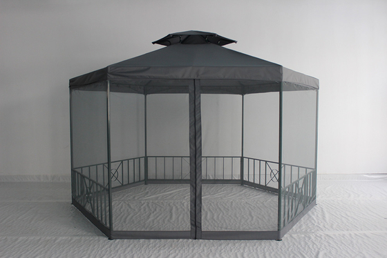 Aanpasbaar stalen raam Tuin Marquee Paviljoen tent Perfect voor park recreatieve evenementen