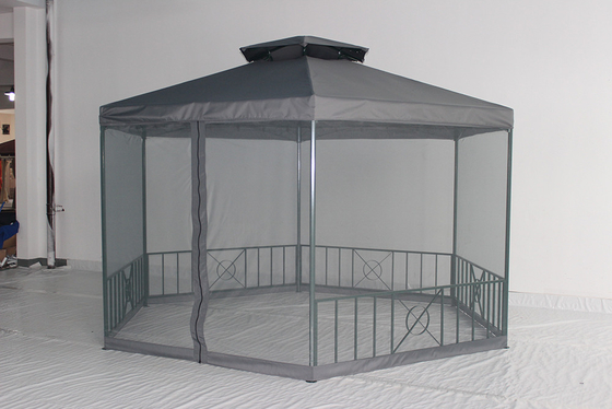 Aanpasbaar stalen raam Tuin Marquee Paviljoen tent Perfect voor park recreatieve evenementen