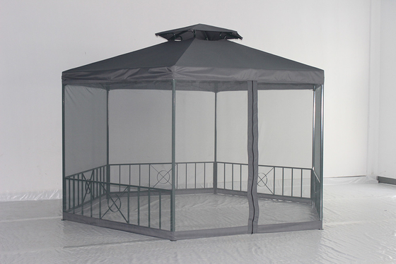 Aanpasbaar stalen raam Tuin Marquee Paviljoen tent Perfect voor park recreatieve evenementen