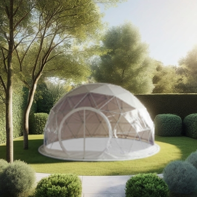 Een warmtebehandeld paviljoen voor milieuvriendelijke avonturen in de buitenlucht