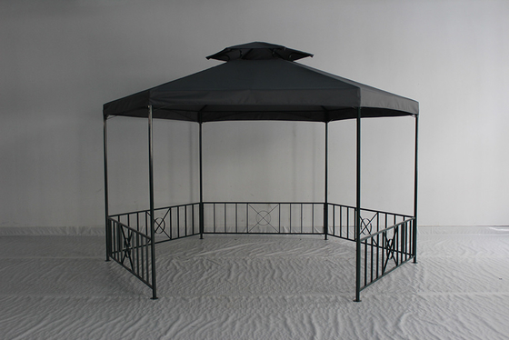 Aanpasbaar stalen raam Tuin Marquee Paviljoen tent Perfect voor park recreatieve evenementen