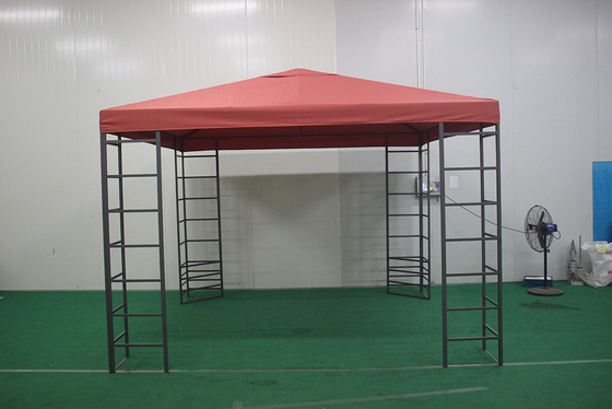Buitentuin Terrasse 3*3*2.55M rechthoekige dubbele bovenkant Gazebo in groot pakket