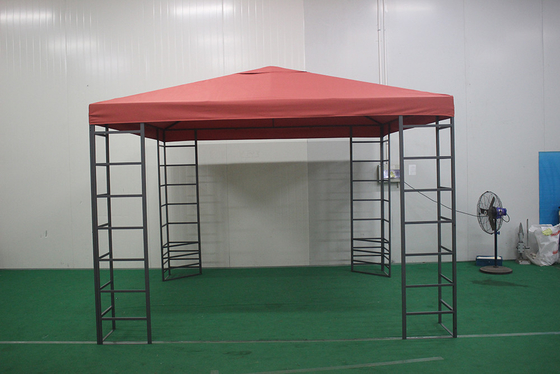 Buitentuin Terrasse 3*3*2.55M rechthoekige dubbele bovenkant Gazebo in groot pakket