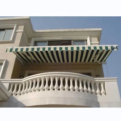 Buiten aangepast Kleur 5*3m Volledig open terugtrekbaar luifel voor terras Tuin Canopy Zonneschaduw Balkon