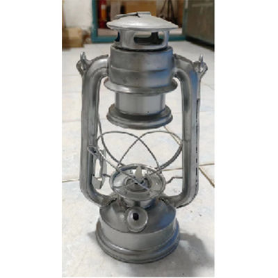 Sliver Metal Type Vintage Glass Decor Camp Hanging Light Grote capaciteit Kerosine olielampen