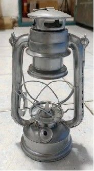 Sliver Metal Type Vintage Glass Decor Camp Hanging Light Grote capaciteit Kerosine olielampen