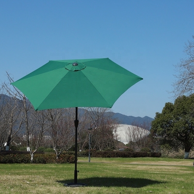 Aanpasbare handmatige zonnebrandcrème buiten zonne-tuin paraplu Cantilever Parasol voor patio