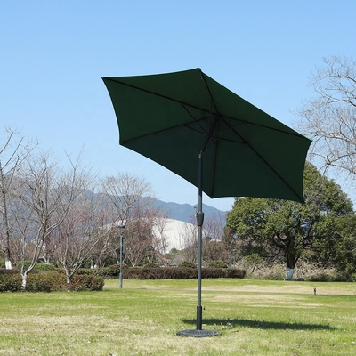 Aanpasbare handmatige zonnebrandcrème buiten zonne-tuin paraplu Cantilever Parasol voor patio