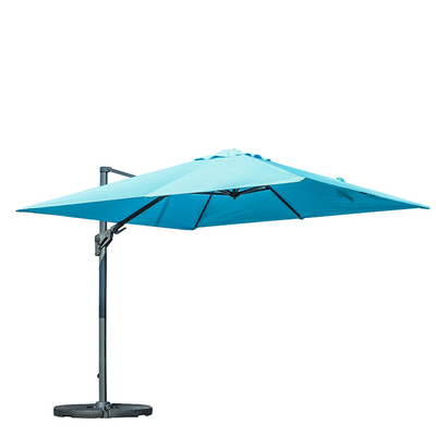 Opvouwbare hangende zonnebescherming Canopy voor patio Offset Parasol Paraplu Contemporary