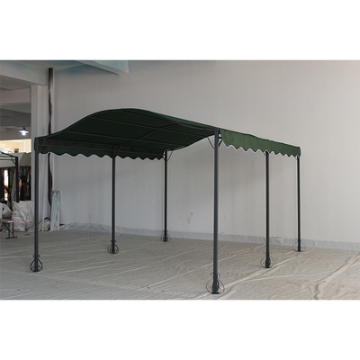 Aanpasbaar stalen frame Buiten Arched Canopy Tuin Schaduw Pergola Paviljoen Gazebo