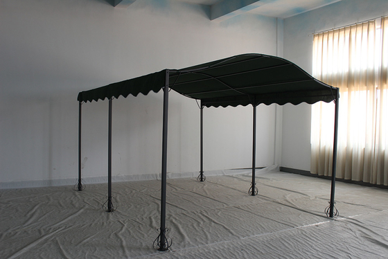 Aanpasbaar stalen frame Buiten Arched Canopy Tuin Schaduw Pergola Paviljoen Gazebo