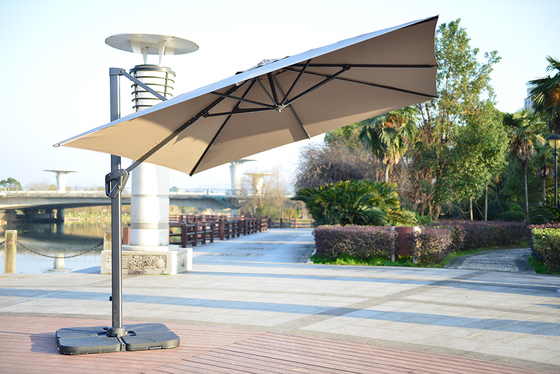 Luxe handparaplu voor op maat gemaakte terrastuin Afklapbare buitenmeubelen 3m 150cm
