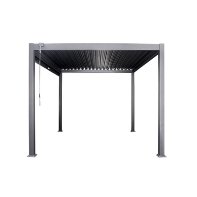 Aluminium Frame PERGOLA 3x4m Luxe Modern Buiten Waterdicht Dak Metalen Tuin Pergola