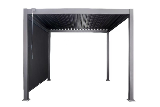 Aluminium Frame PERGOLA 3x4m Luxe Modern Buiten Waterdicht Dak Metalen Tuin Pergola