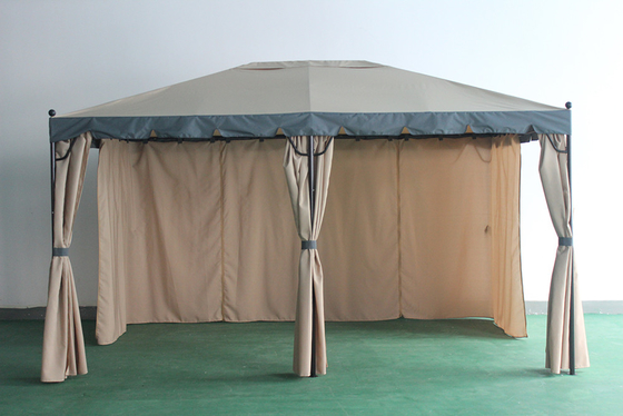 215*46*13cm Pakketgrootte Zonnescherm Polyester Eenvoudig niveau Vervanging Gazebo Canopy top