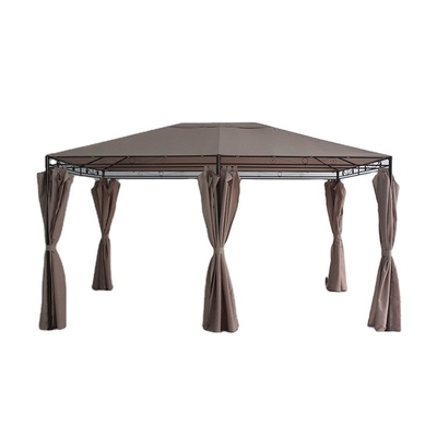 Aanpasbaar kleurenlogo Polycarbonaat dakpaviljoen voor luxe tuin tent Gazebo