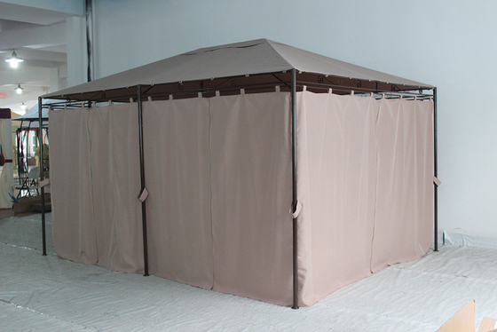 Aanpasbaar kleurenlogo Polycarbonaat dakpaviljoen voor luxe tuin tent Gazebo