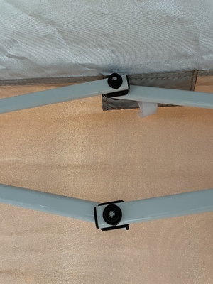 Custom 3 * 3m vouwbaar zwaar metaal frame Tuin Gazebos met staal frame