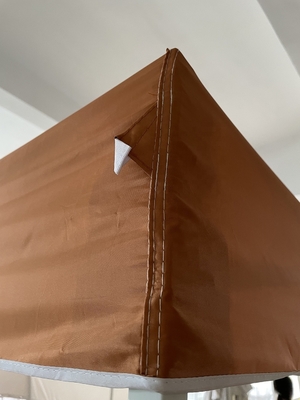 Custom 3 * 3m vouwbaar zwaar metaal frame Tuin Gazebos met staal frame