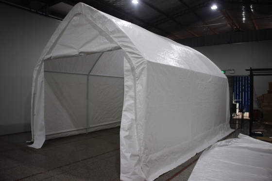 360*600*340cm Draagbare grote waterdichte baldachin Outdoor Garage tent met poeder gecoate frame