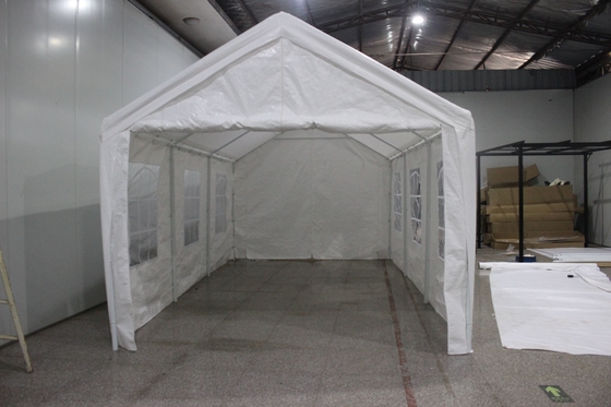 360*600*340cm Draagbare grote waterdichte baldachin Outdoor Garage tent met poeder gecoate frame