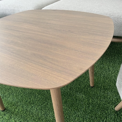 Aluminium frame luxe tafel Bistro set voor buitentuinmeubelen aangepaste kleur