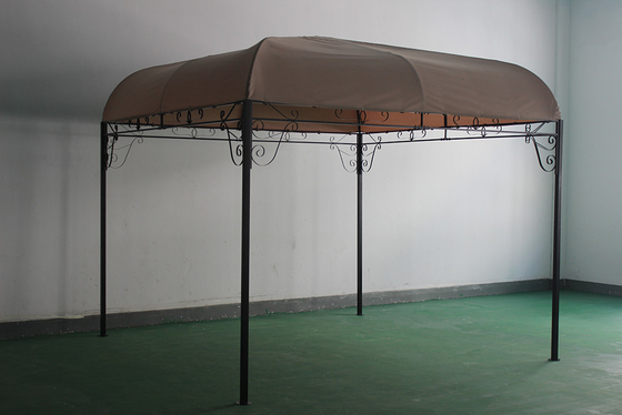 Achtertuin picknick BBQ Outdoor metalen grills met PA coated cover Package Grootte 210*46*13.5cm