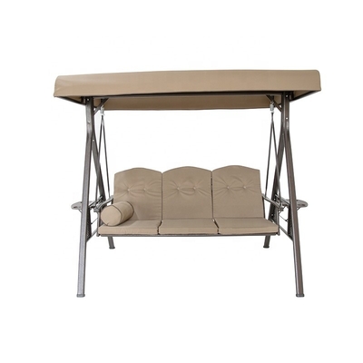200*124*170cm Tuinversieringen Buiten Kussenbank Bed met Canopy Pergola Gazebo